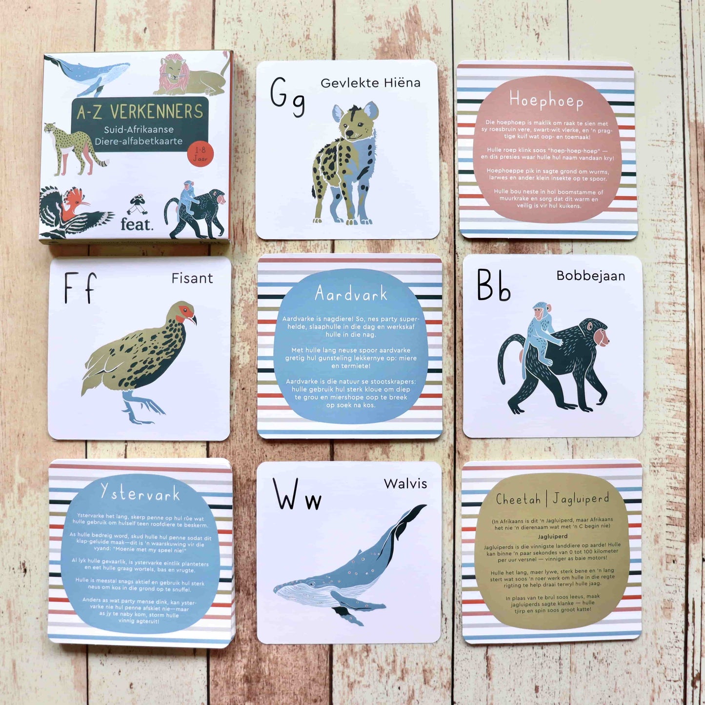 A-Z Verkenners flashcards 2