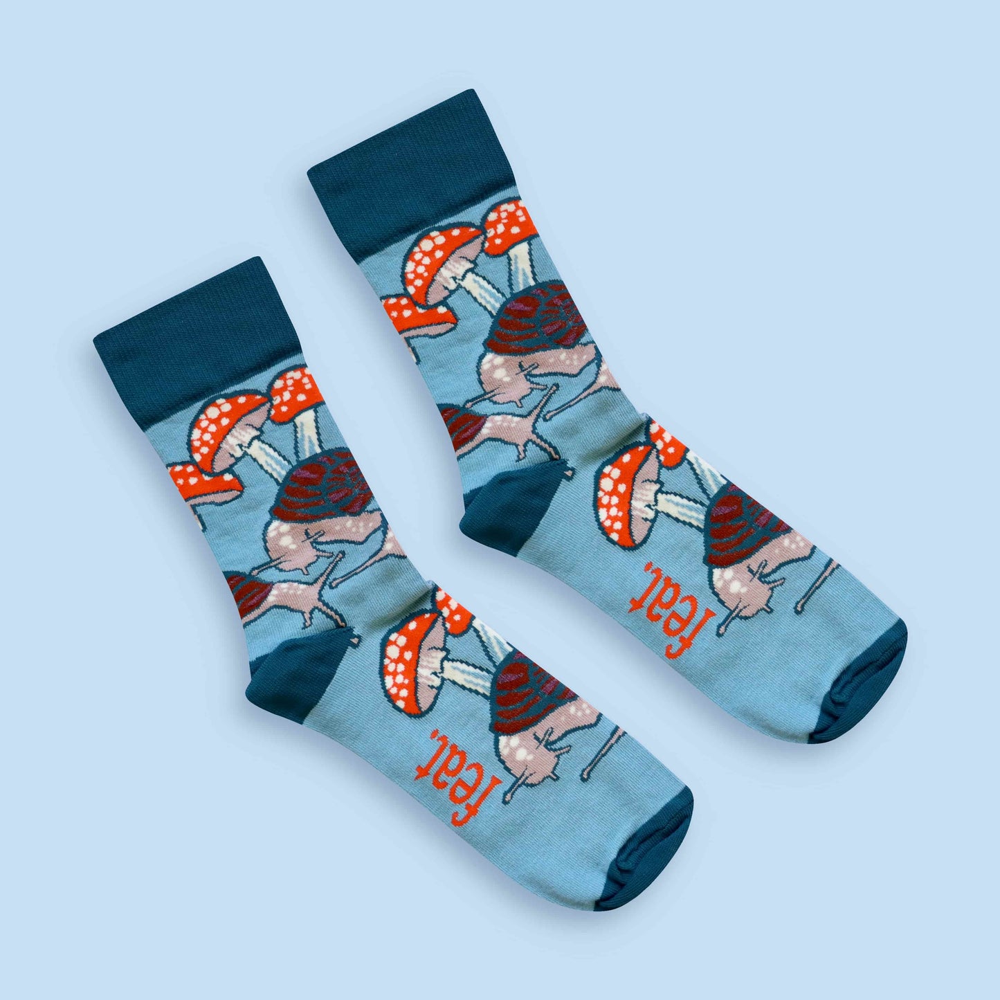 Men’s Snails and Toadstools socks