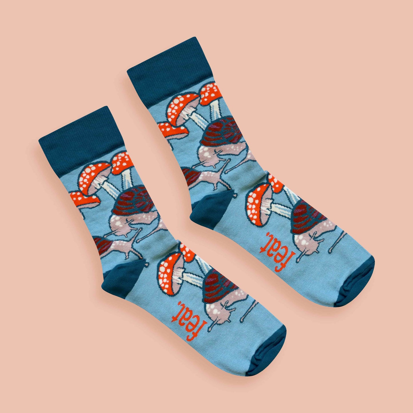 Ladies’ Snails and Toadstools socks