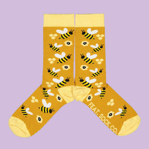 A NEW "BUZZING BEE" IN THE FEAT. SOCK CO. SHOP.