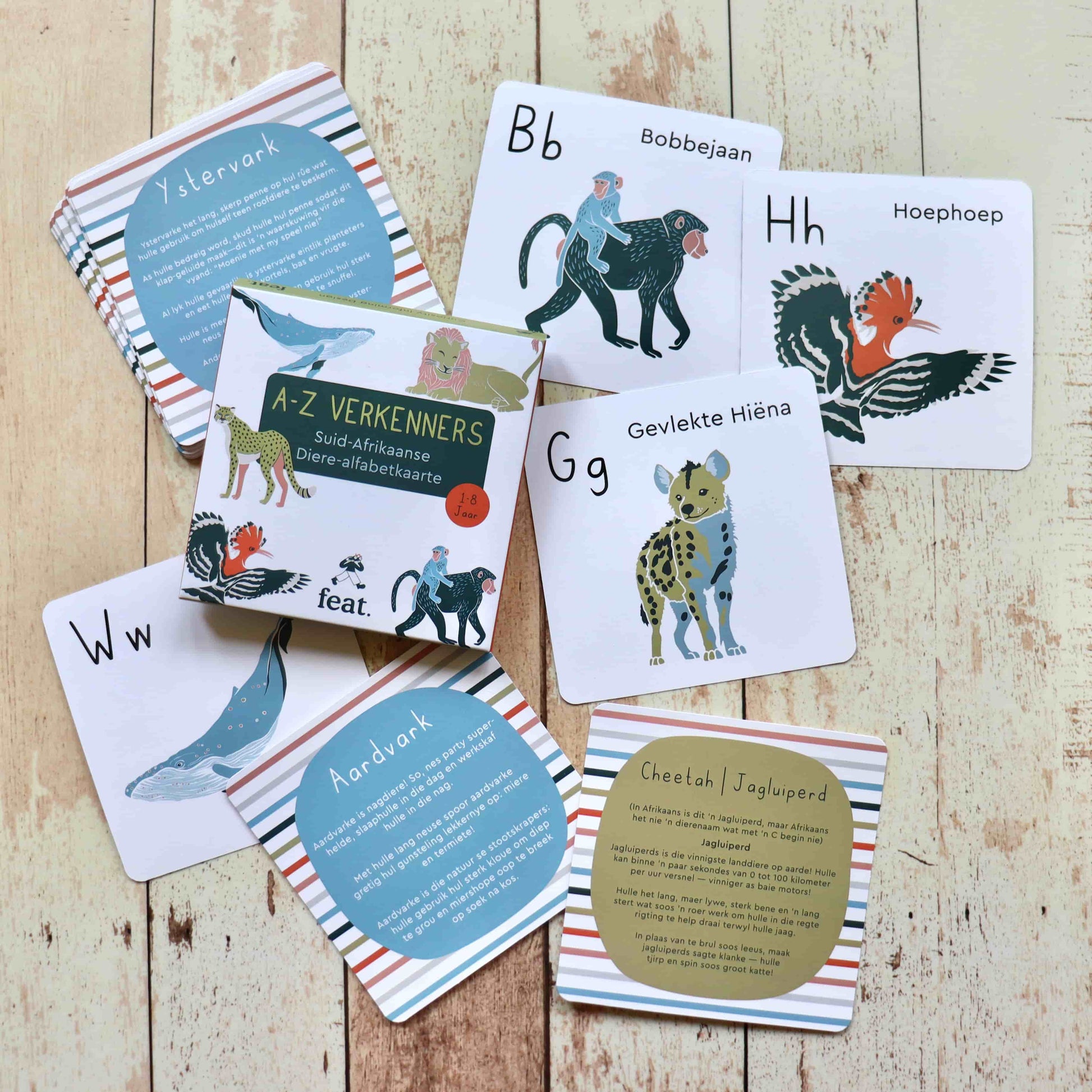 A-Z Verkenners flashcards 1