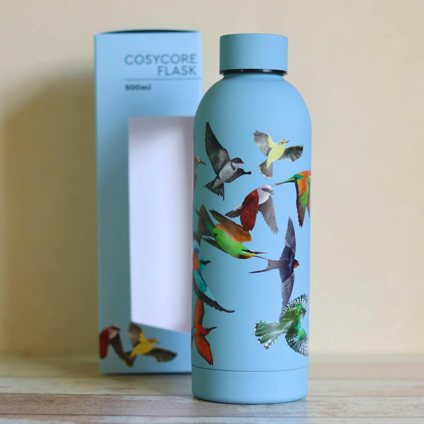 Avian Nomads CosyCore Flask 500ml | South African Migratory Birds