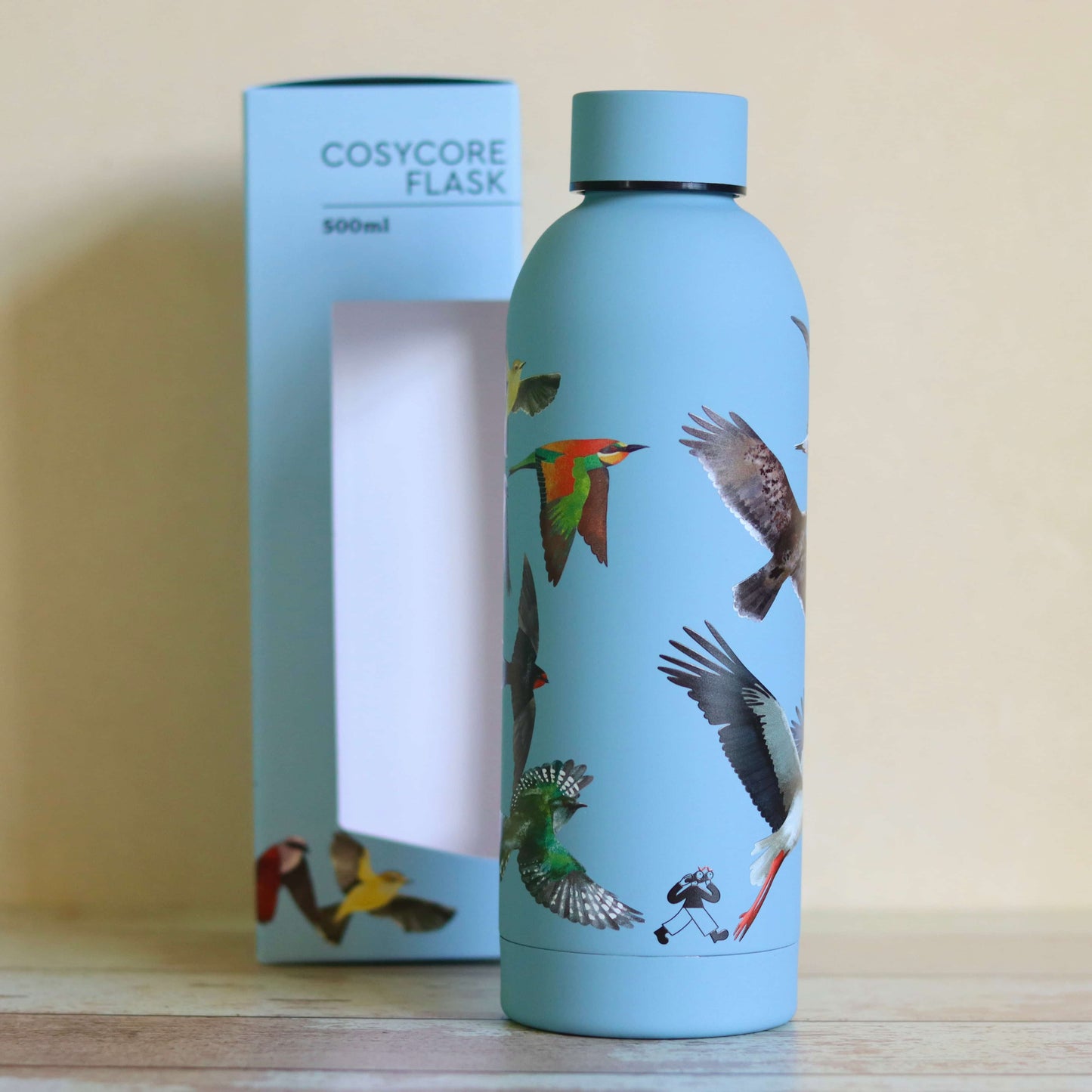 Avian Nomads CosyCore Flask 500ml | South African Migratory Birds