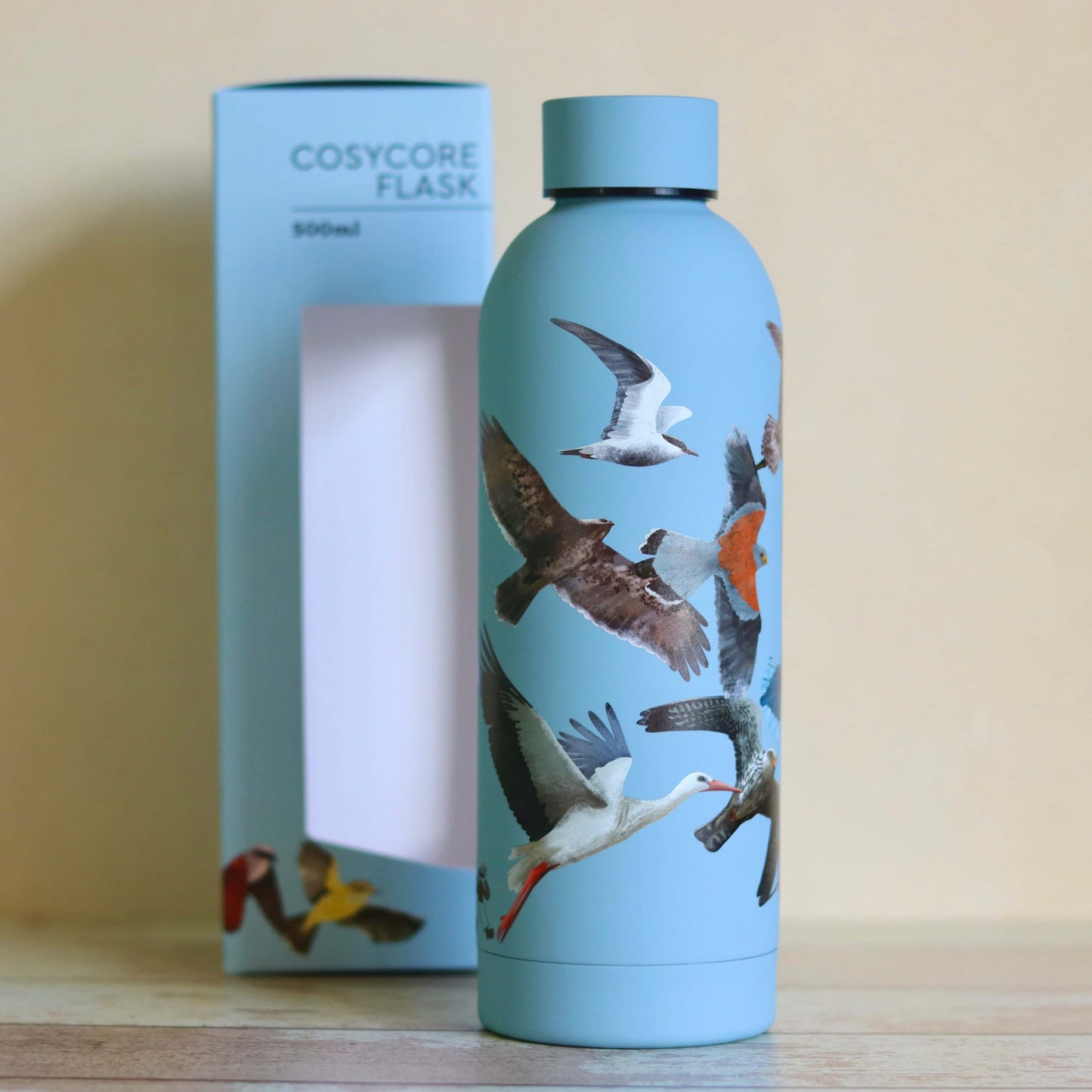 Avian Nomads CosyCore Flask 500ml | South African Migratory Birds
