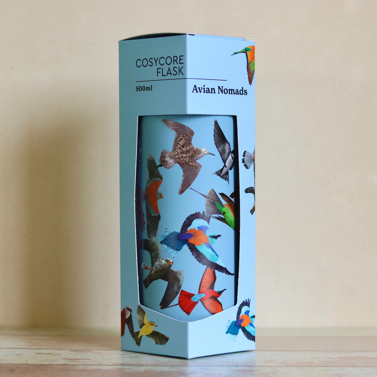Avian Nomads CosyCore Flask 500ml | South African Migratory Birds