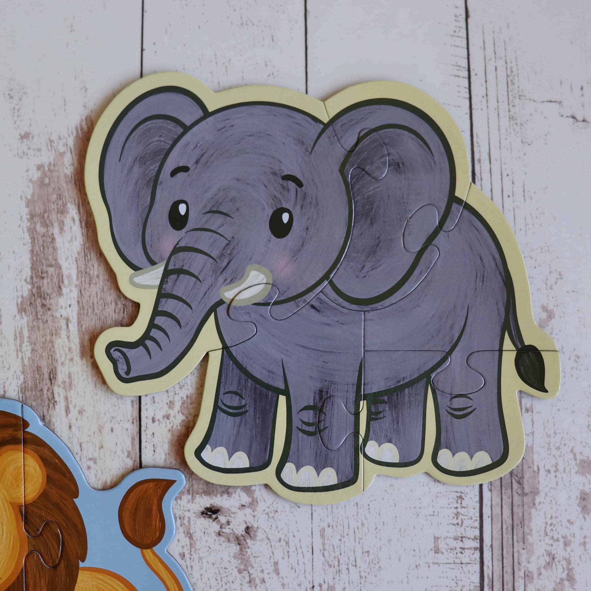 The Big Five Animal Puzzles for kids 6