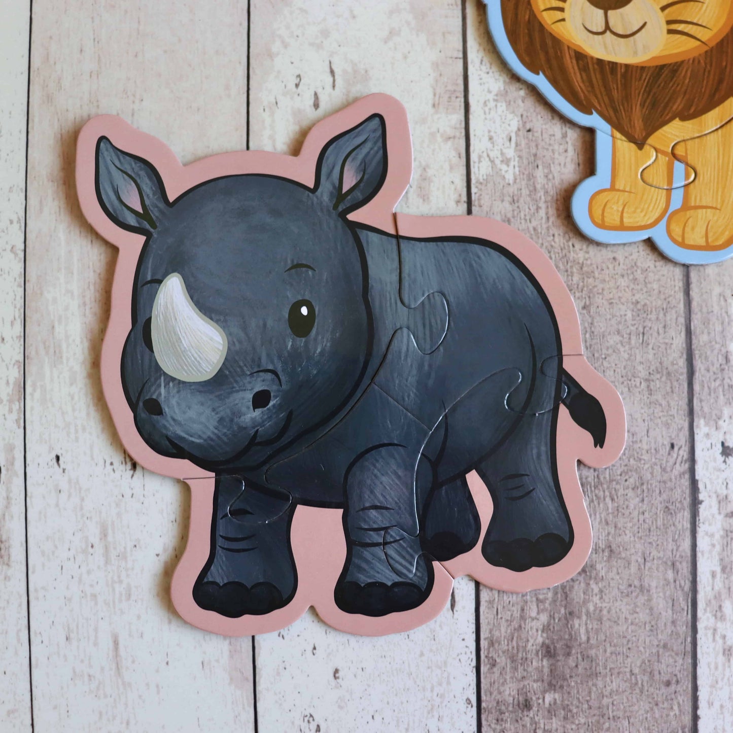 The Big Five Animal Puzzles for kids 8