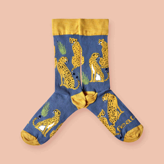 Ladies’ Chilling Cheetah socks