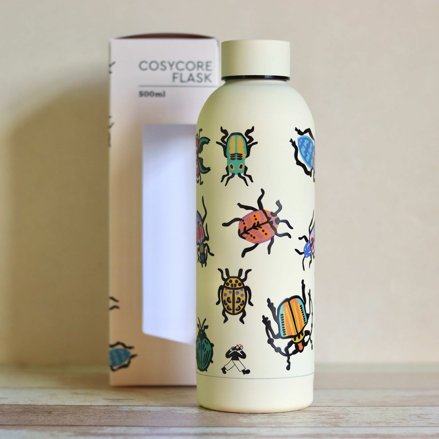 Creepy Crawlies CosyCore Flask 500ml | Bugs and Insects Bottle