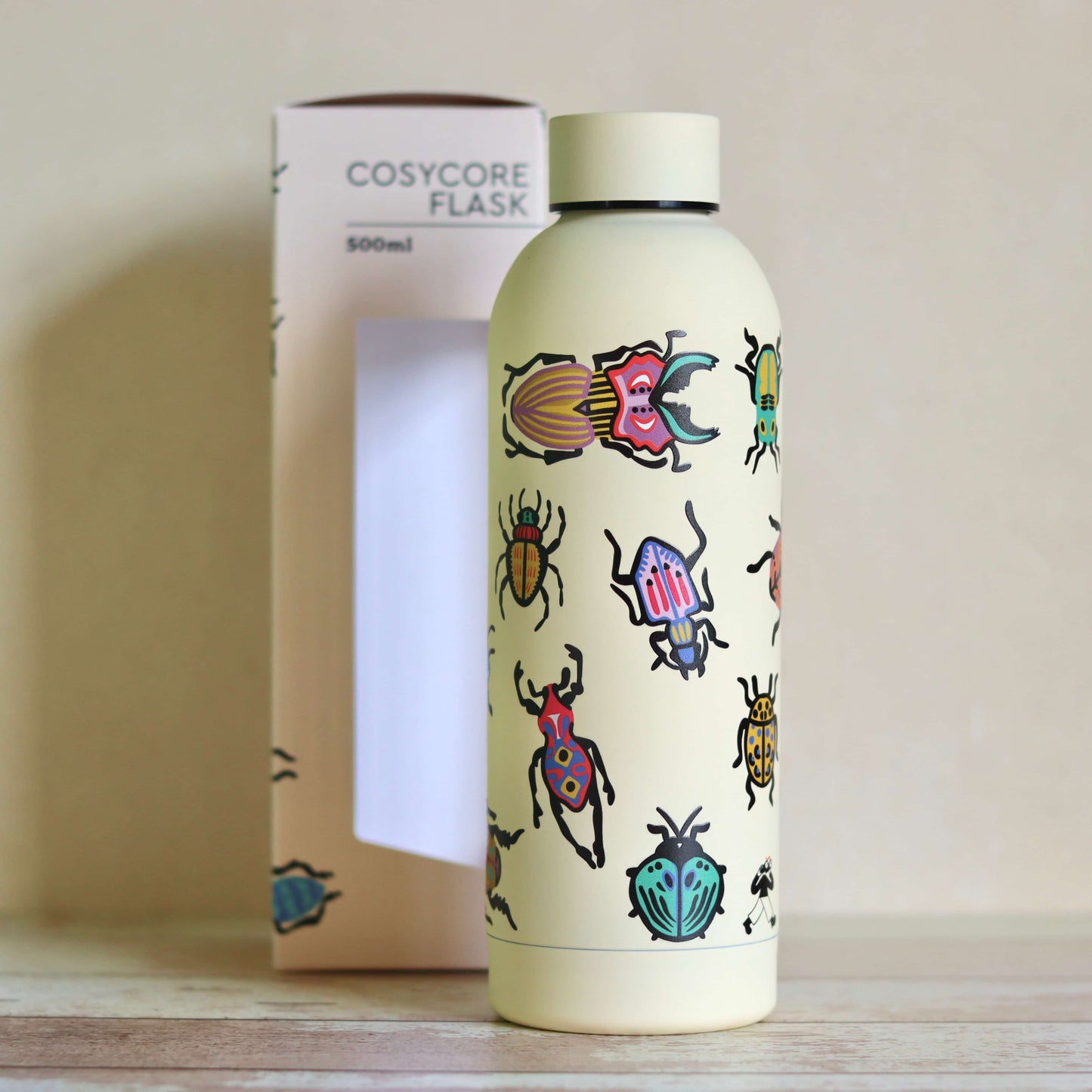 Creepy Crawlies CosyCore Flask 500ml | Bugs and Insects Bottle