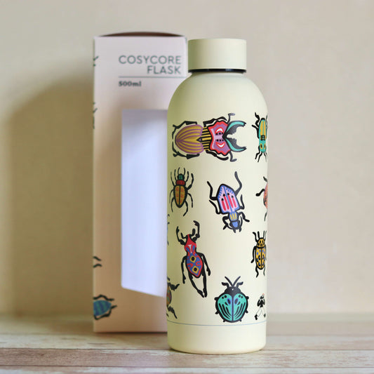 Creepy Crawlies CosyCore Flask 500ml | Bugs and Insects Bottle