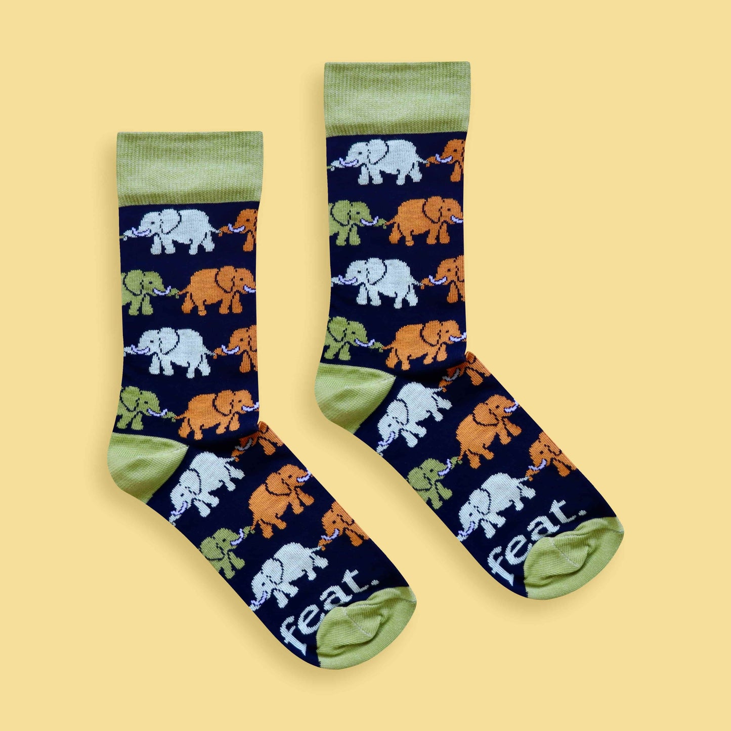 Men’s Elephant Train socks | African Elephant socks