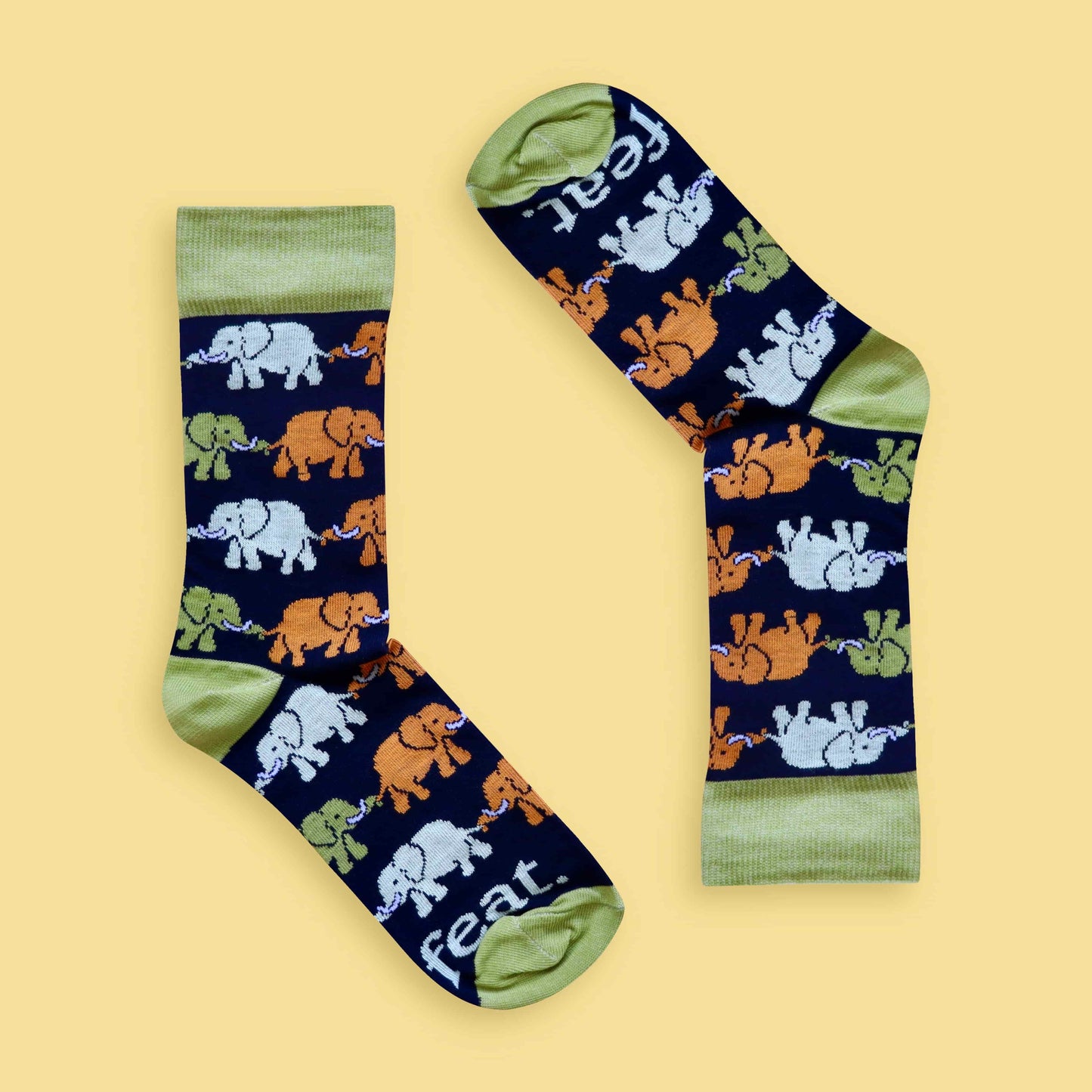 Men’s Elephant Train socks | African Elephant socks