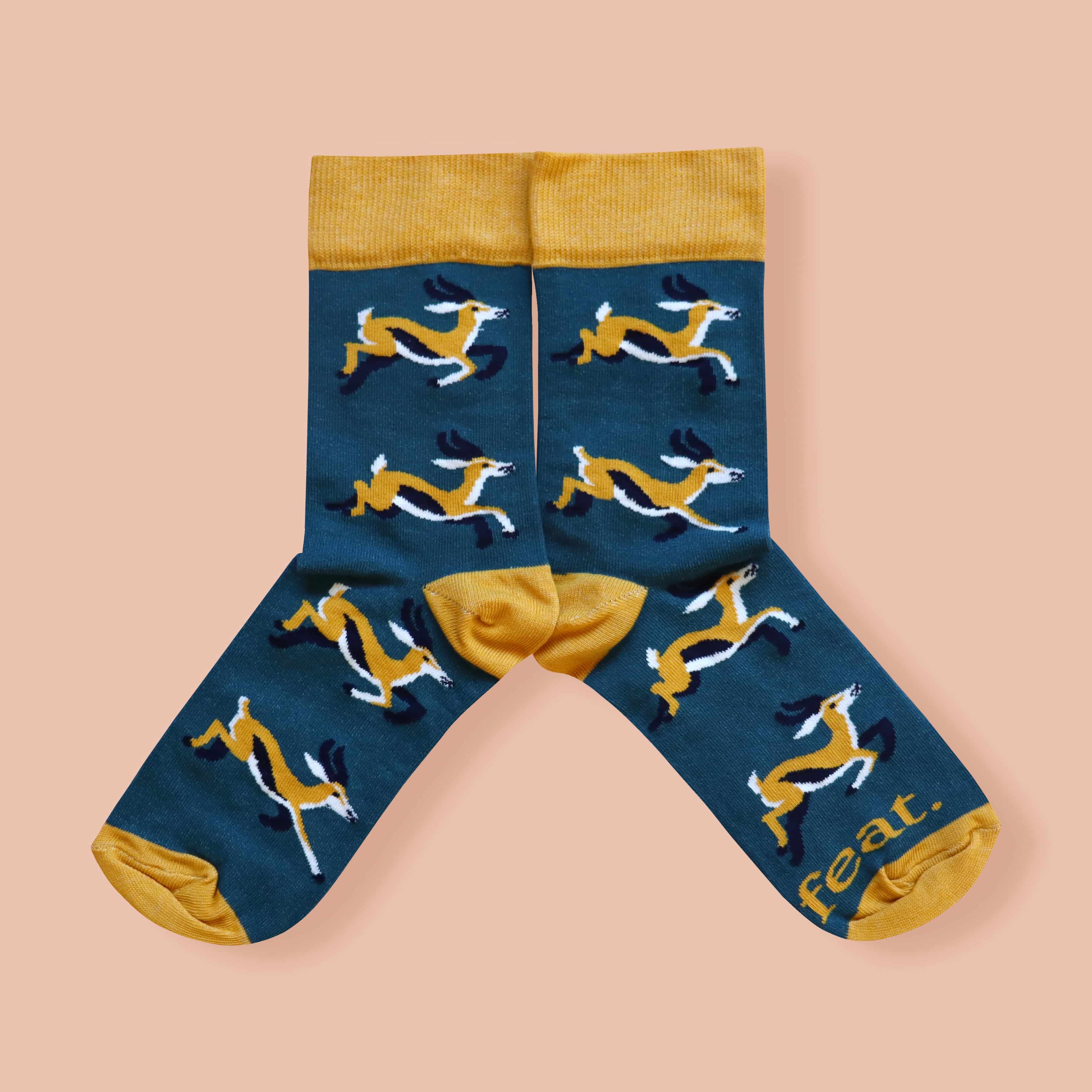 Funky, colourful socks inspired by South African wildlife. – Feat ...