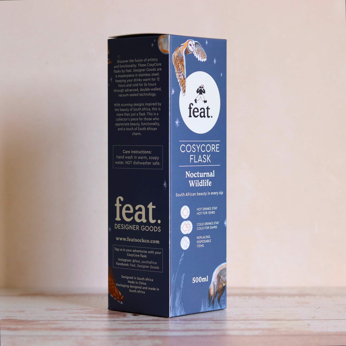 Nocturnal Wildlife CosyCore flask 3