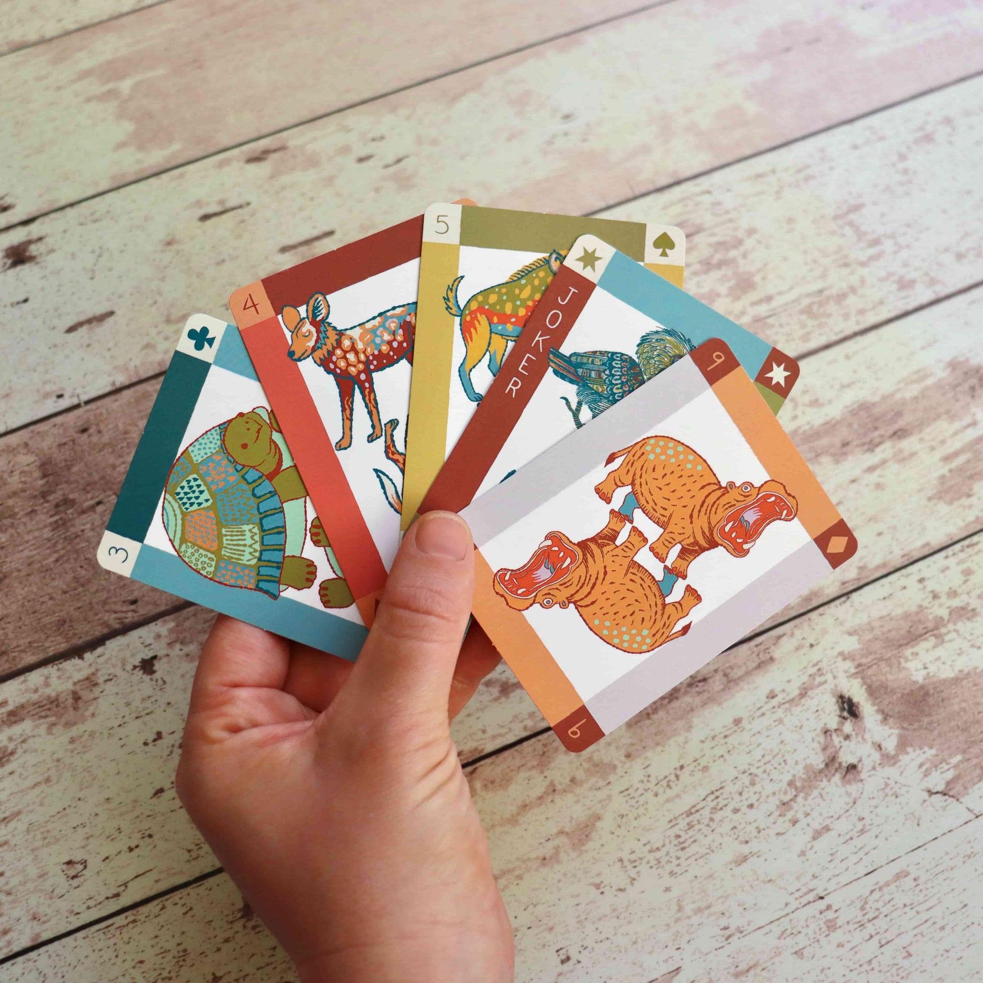 South African Wildlife Playing Cards 5