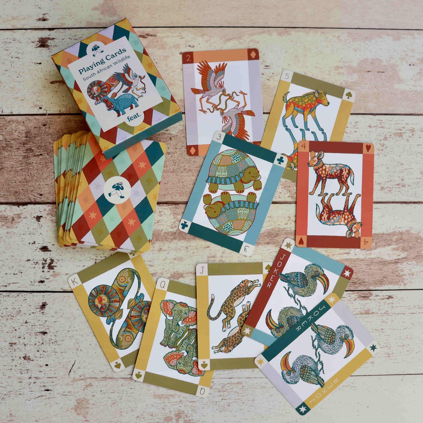 South African Wildlife Playing Cards 3