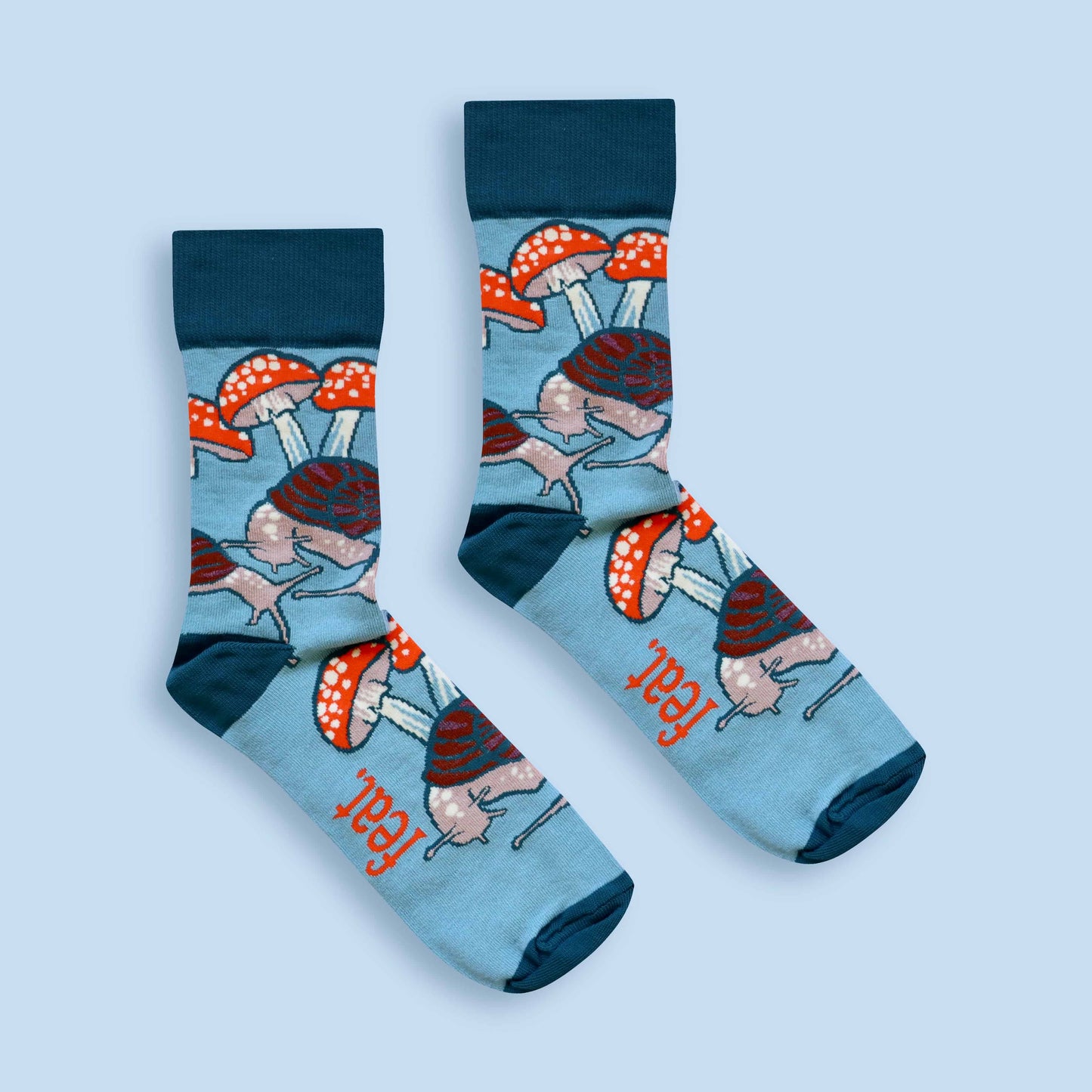 Men’s Snails and Toadstools socks
