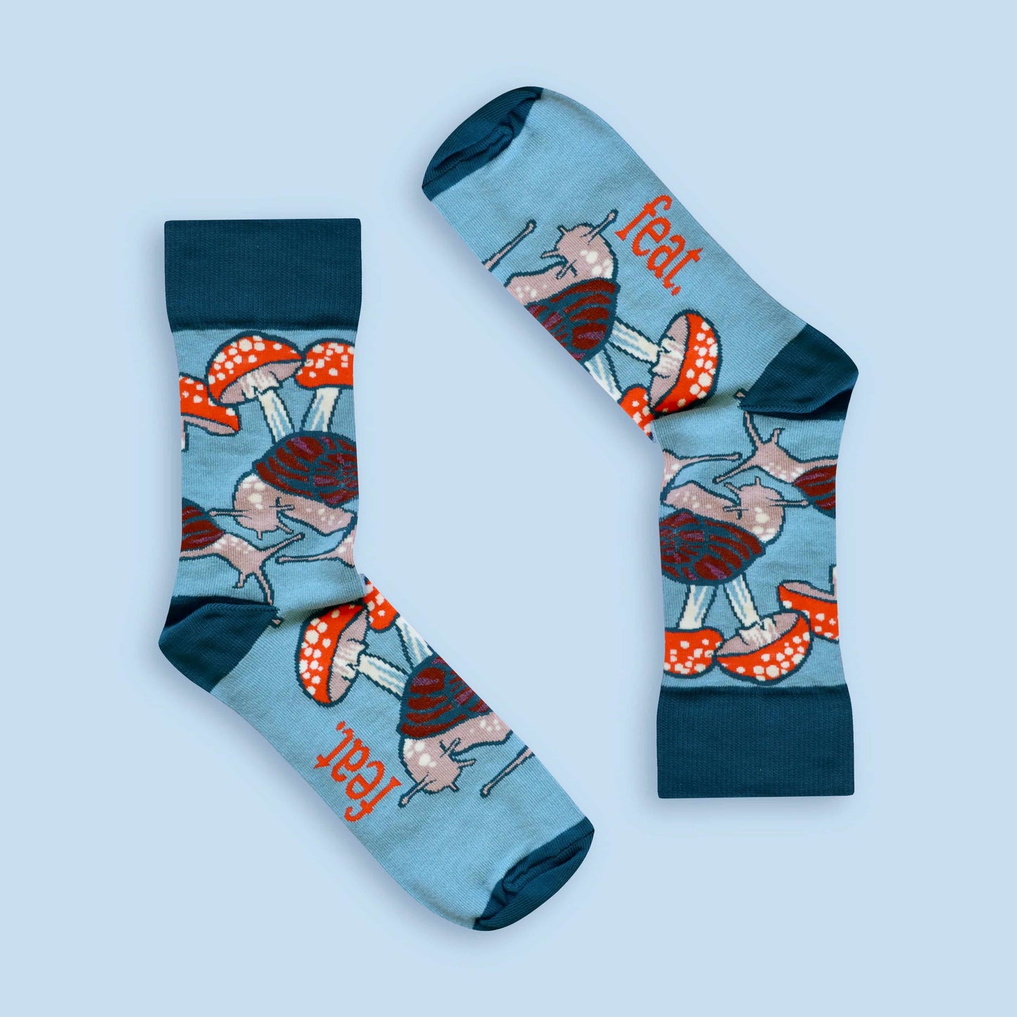 Men’s Snails and Toadstools socks