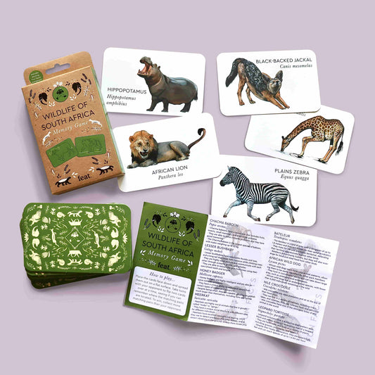 Wildlife of South Africa Memory Match Game