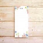 ‘To Do’ Wildflower Magnetic List Pad
