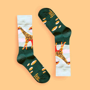 Men's Sauntering Giraffe socks