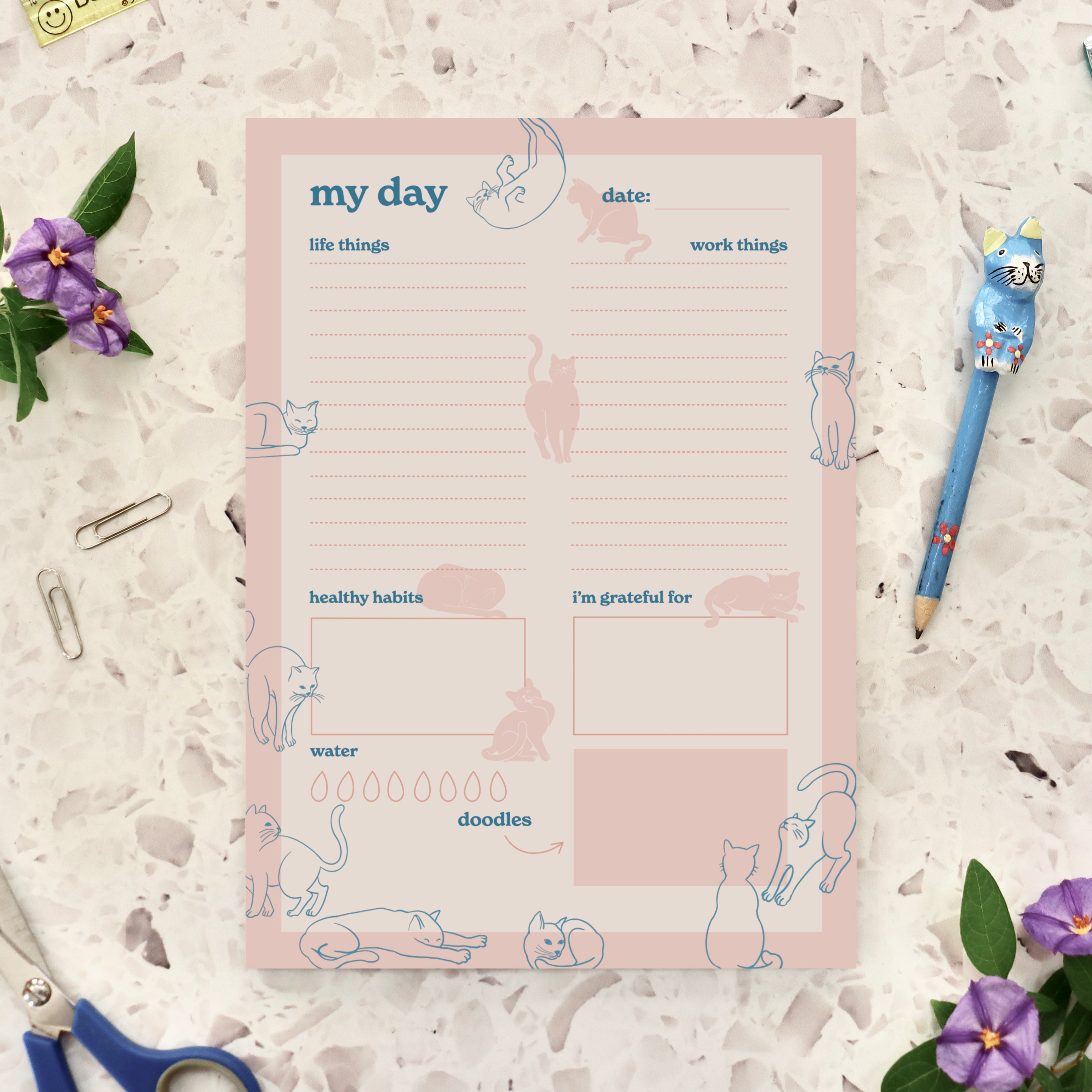 Cats Daily Planner
