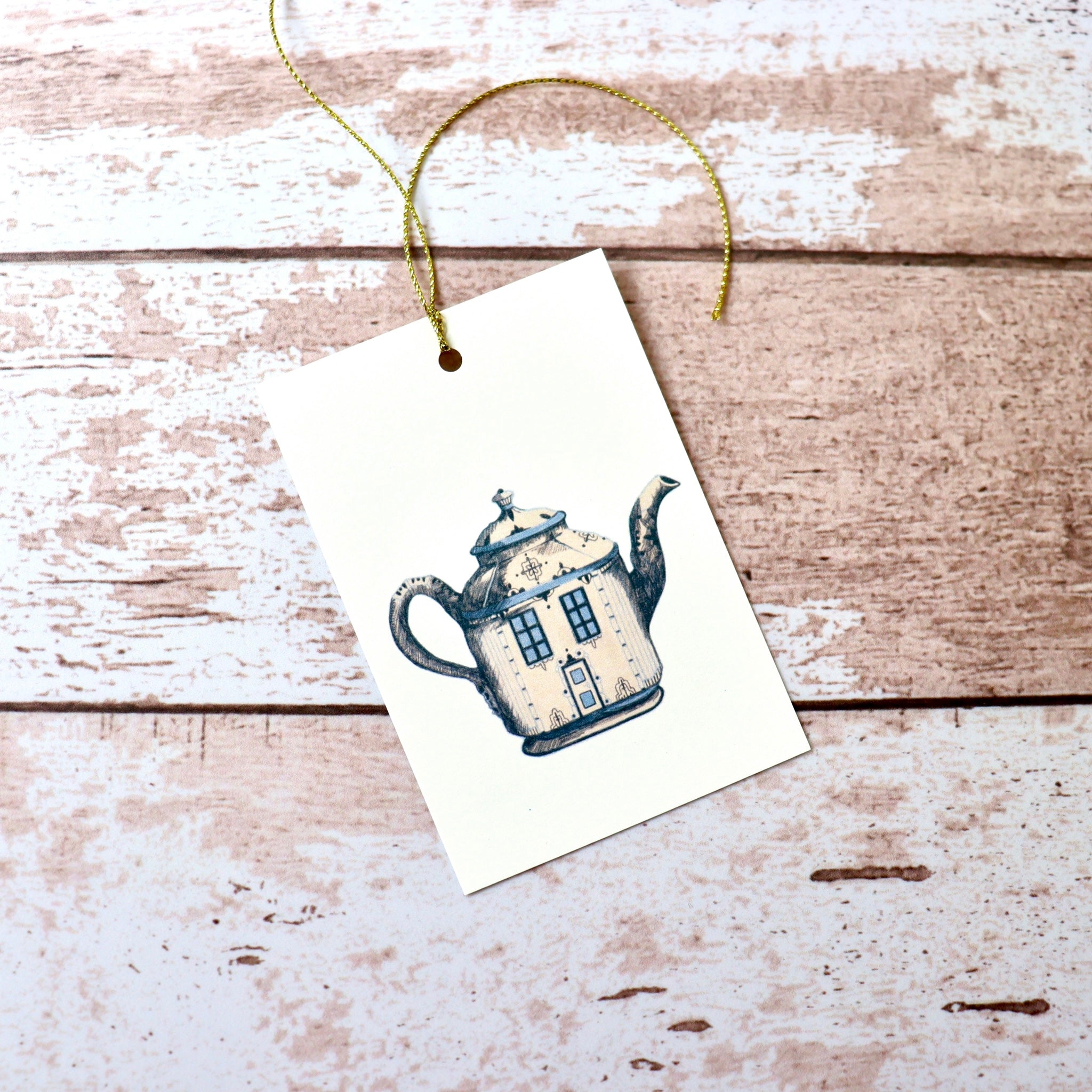 Teapots Gift Tags