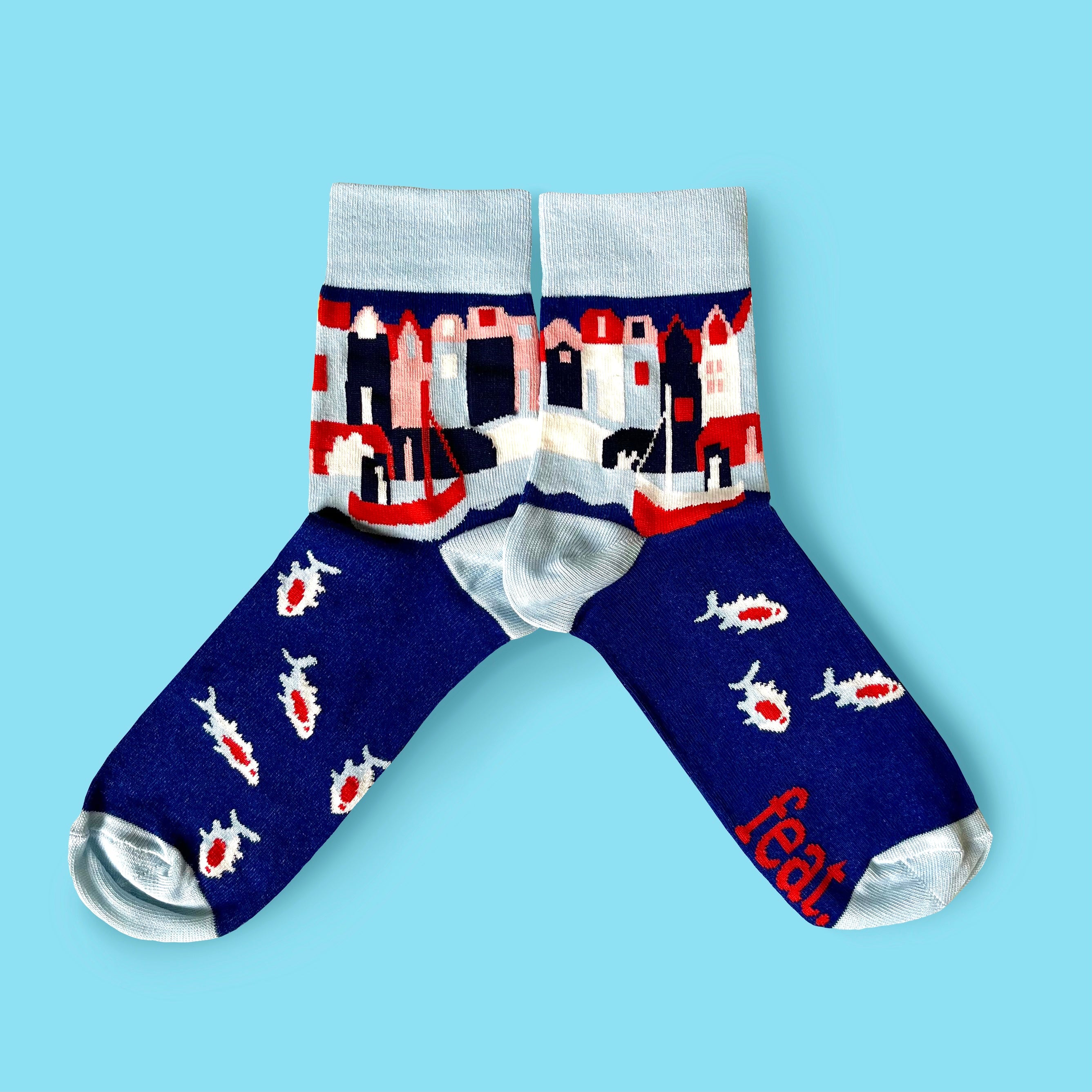 Men’s Port Village summer-length socks