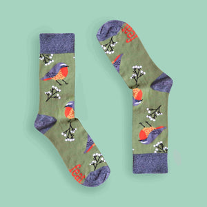 Men's Cape Robin-chat socks