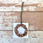 Local Floral Wreath Gift Tags