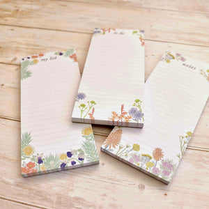 3-Pack Wildflower Magnetic List Pads