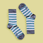 Men’s Sage & Speckle Stripe socks