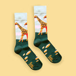 Ladies’ Sauntering Giraffe socks